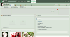 Desktop Screenshot of morgiana.deviantart.com