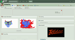 Desktop Screenshot of felidaefan.deviantart.com