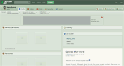 Desktop Screenshot of narulove.deviantart.com