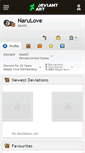 Mobile Screenshot of narulove.deviantart.com