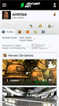 Mobile Screenshot of animize.deviantart.com