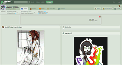 Desktop Screenshot of jagger-moon.deviantart.com