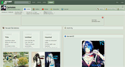 Desktop Screenshot of canis666.deviantart.com
