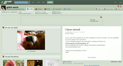 Desktop Screenshot of gothic-annie.deviantart.com