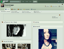 Tablet Screenshot of forennimages.deviantart.com