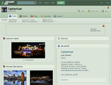 Tablet Screenshot of capitansuat.deviantart.com