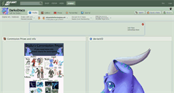 Desktop Screenshot of darkodraco.deviantart.com