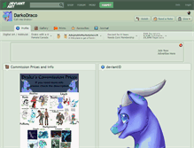 Tablet Screenshot of darkodraco.deviantart.com