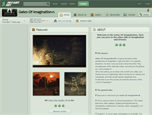 Tablet Screenshot of gates-of-imagination.deviantart.com