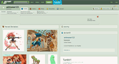 Desktop Screenshot of animoose123.deviantart.com