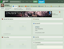 Tablet Screenshot of amipoz.deviantart.com
