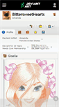 Mobile Screenshot of bittersweethearts.deviantart.com
