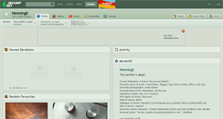 Desktop Screenshot of hennings.deviantart.com
