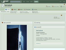 Tablet Screenshot of berrystock.deviantart.com