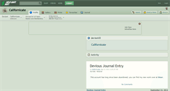 Desktop Screenshot of californicate.deviantart.com