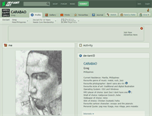 Tablet Screenshot of carabao.deviantart.com