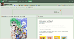 Desktop Screenshot of mannycartoon.deviantart.com