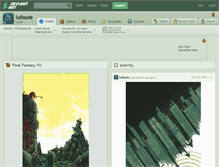 Tablet Screenshot of luilouie.deviantart.com