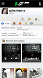 Mobile Screenshot of aphexhanna.deviantart.com