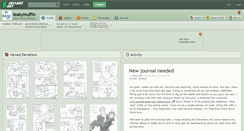 Desktop Screenshot of leakymuffin.deviantart.com