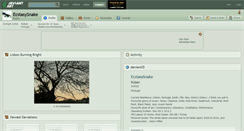 Desktop Screenshot of ecstasysnake.deviantart.com