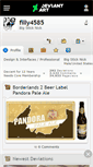Mobile Screenshot of filly4585.deviantart.com