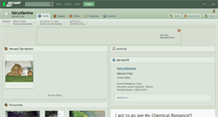 Desktop Screenshot of fairyofanime.deviantart.com