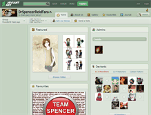 Tablet Screenshot of drspencerreidfans.deviantart.com