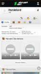Mobile Screenshot of hordelord.deviantart.com