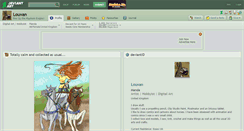 Desktop Screenshot of louvan.deviantart.com
