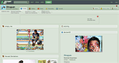 Desktop Screenshot of dinuguan.deviantart.com