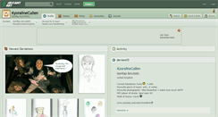 Desktop Screenshot of kyoralinecullen.deviantart.com