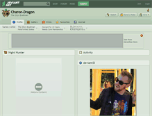 Tablet Screenshot of charon-dragon.deviantart.com
