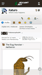 Mobile Screenshot of katuro.deviantart.com