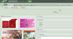 Desktop Screenshot of pixtor.deviantart.com