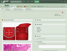 Tablet Screenshot of pixtor.deviantart.com