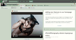 Desktop Screenshot of fetishphotography.deviantart.com