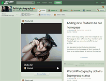Tablet Screenshot of fetishphotography.deviantart.com