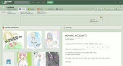 Desktop Screenshot of luriona.deviantart.com