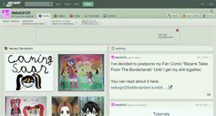 Desktop Screenshot of nekogirl29.deviantart.com