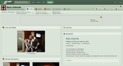 Desktop Screenshot of black-umbrella.deviantart.com