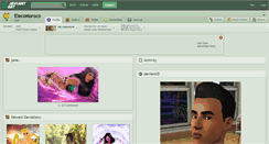 Desktop Screenshot of elecomoroco.deviantart.com