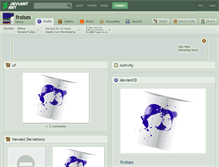 Tablet Screenshot of froises.deviantart.com