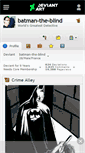 Mobile Screenshot of batman-the-blind.deviantart.com