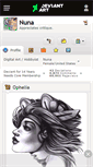 Mobile Screenshot of nuna.deviantart.com