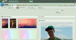 Desktop Screenshot of lukilas.deviantart.com