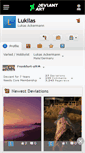 Mobile Screenshot of lukilas.deviantart.com
