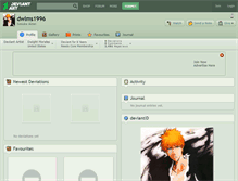 Tablet Screenshot of dwlms1996.deviantart.com