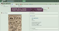 Desktop Screenshot of kira-lightmylife.deviantart.com