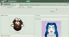 Desktop Screenshot of chibifangirl.deviantart.com